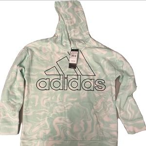 Girls Adidas Youth Pullover Hoodie Mint XL Style: AA4821T AM03 KET YA2